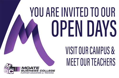 Moate Business College Open Day