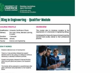 Engineering Apprenticeship Course